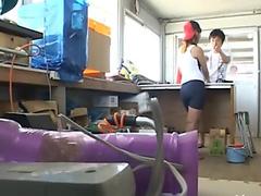 Incredibly Hot Two-Asian-Girls-On-One-Guy Threesome